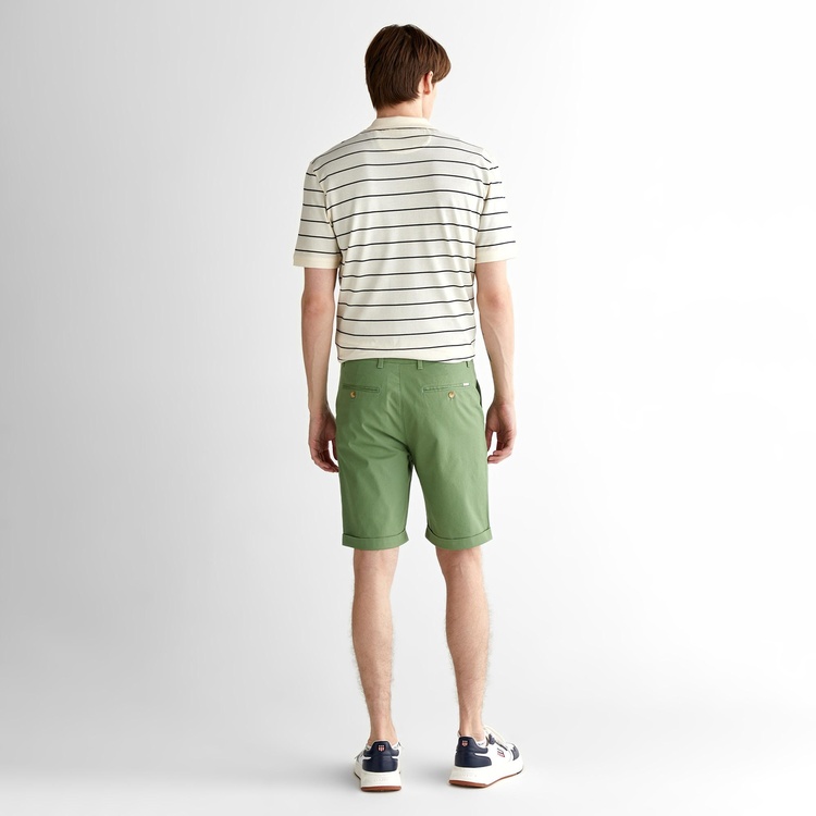 GANT New Gabardin Şort - Yeşil