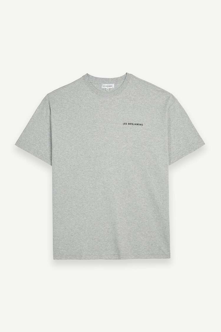 L. Benjamins Basic T-Shirt - Gri
