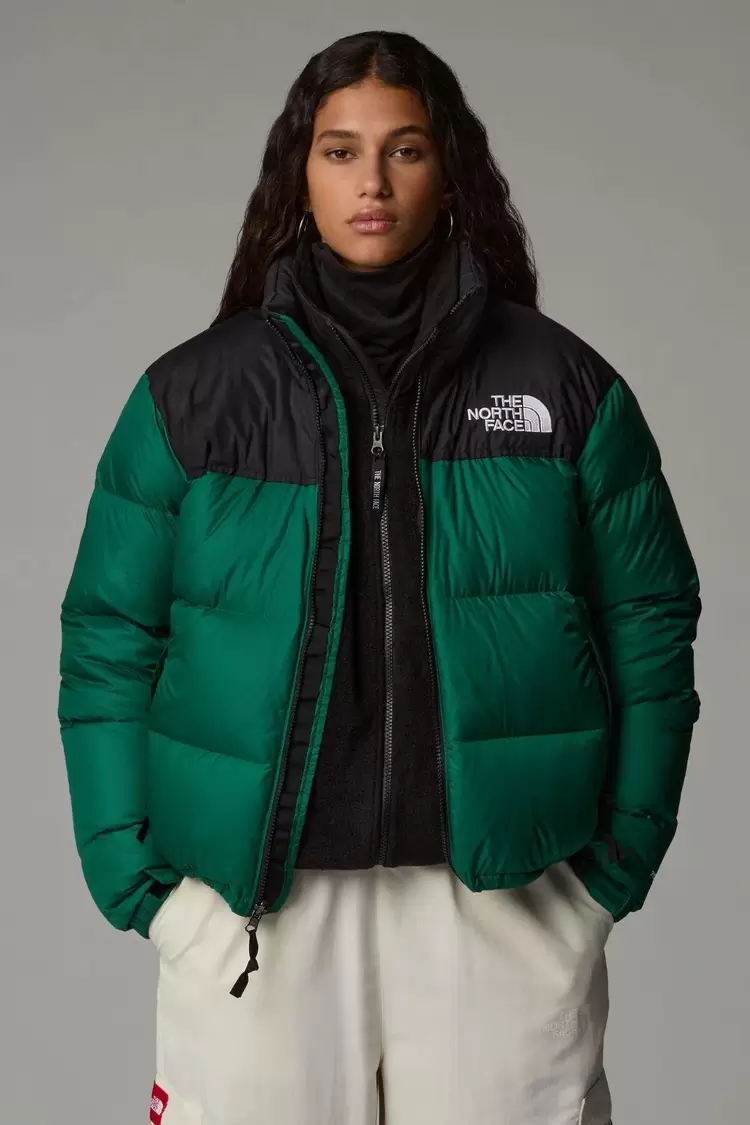 TNF NUPTSE Unisex Mont - Yeşil