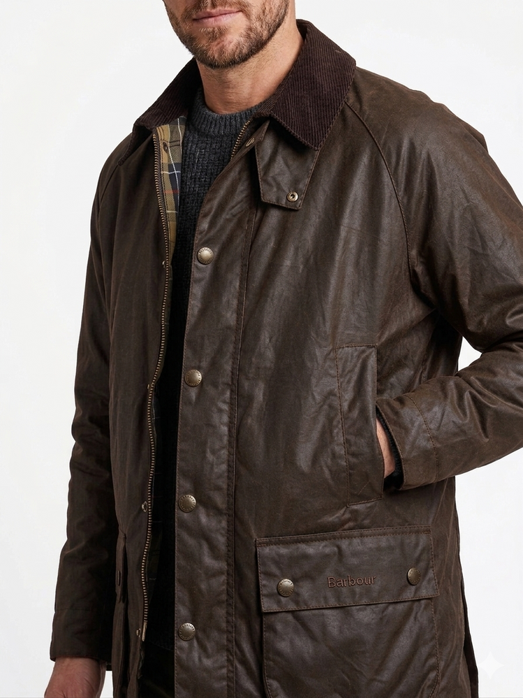 Barbour Classic Ceket - Kahverengi