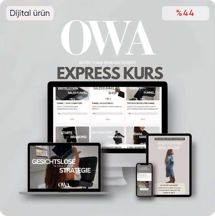 OWA | Online Wealth Academy Kurs ( Türkçe / Deutsch / English)