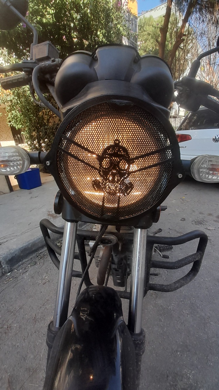Motorsiklet Far Koruması
