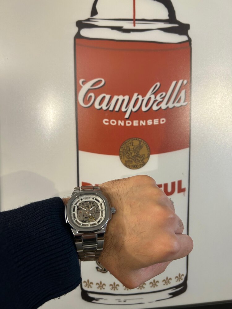 Commes saat orijinal 2 yıl commes firma garantilidir 