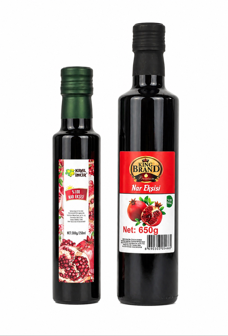 300mL Naturals %100 Saf ve Katkısız Nar Ekşisi