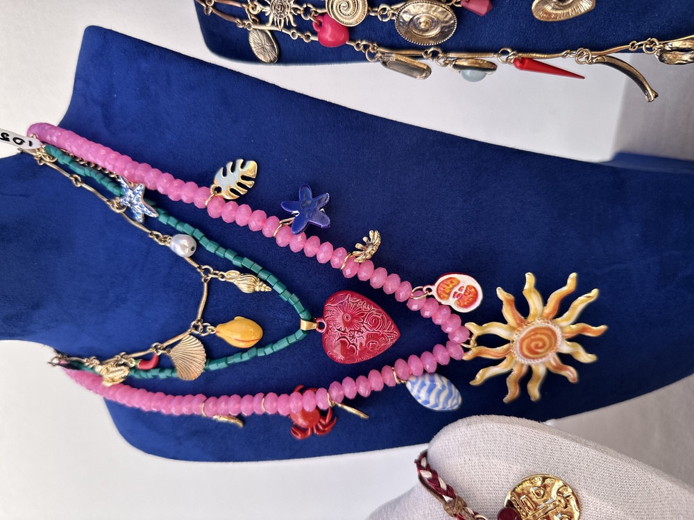 Zra Model Güneş Charmlı Çoklu Kolye