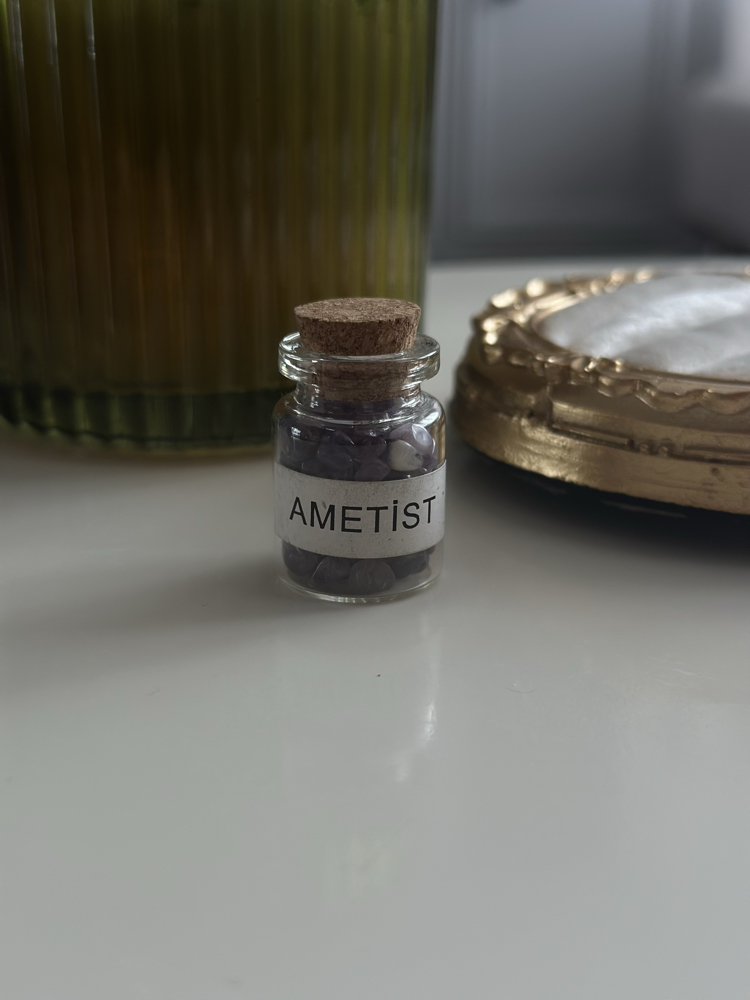 Mini Doğal Taş / Ametist 