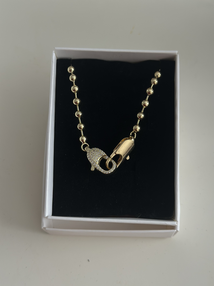 Kilit Gold Kolye