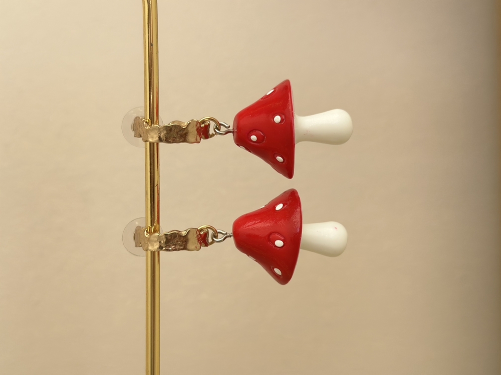 Mushroom Küpe 