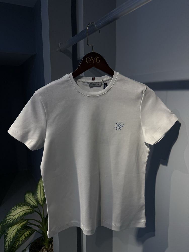 TH T-Shirt | Beyaz