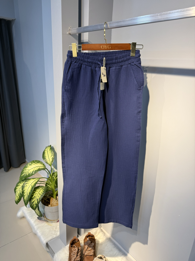 B. Clp Keten Pantolon | Lacivert 
