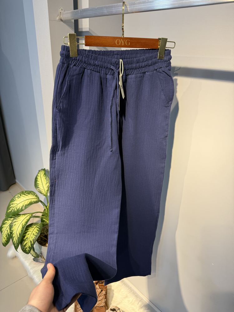 B. Clp Keten Pantolon | Lacivert 