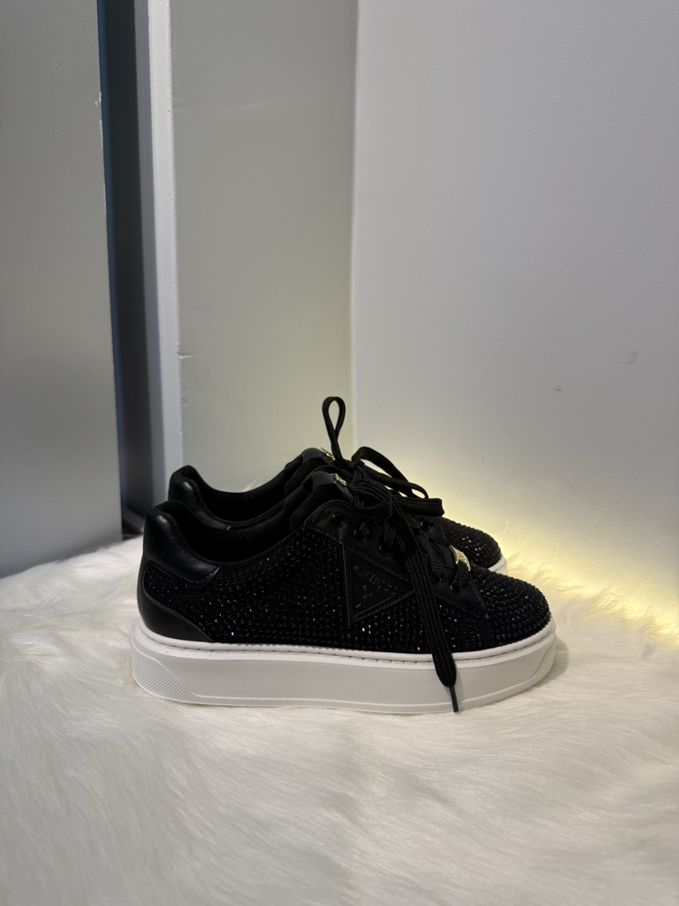 Guess Taşlı Ayakkabı | Siyah