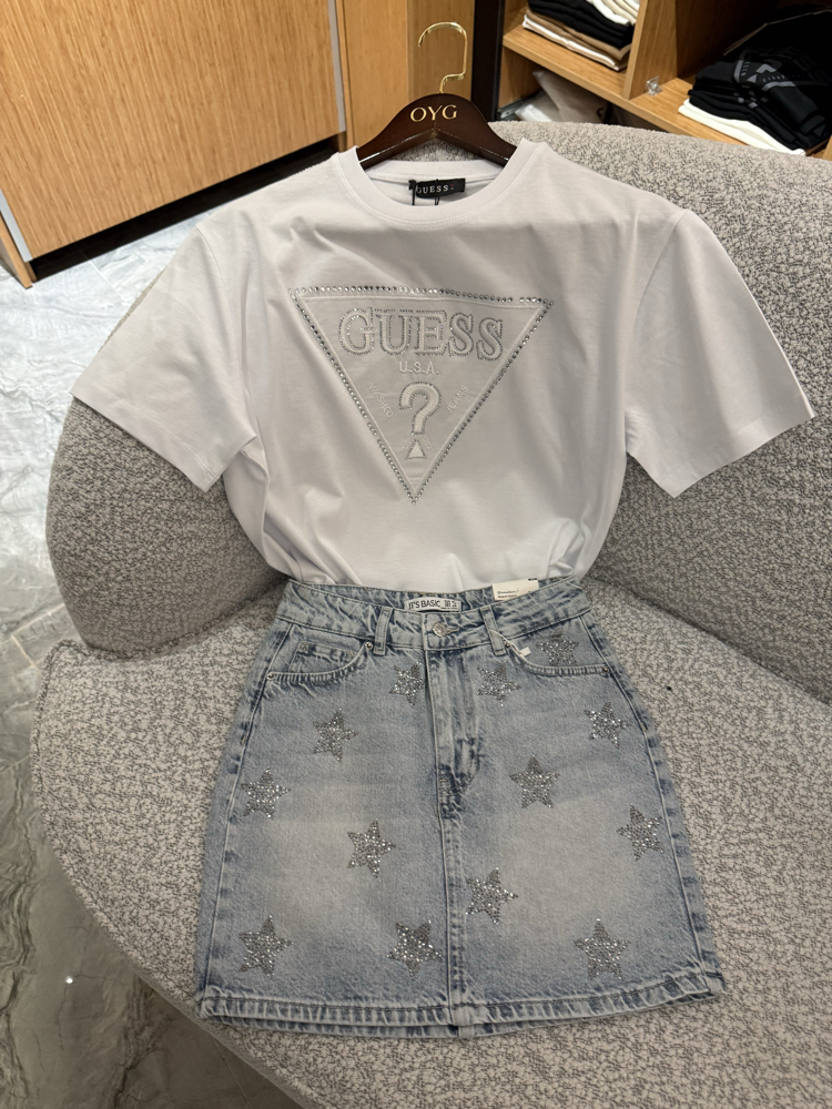 Taşlı T-Shirt