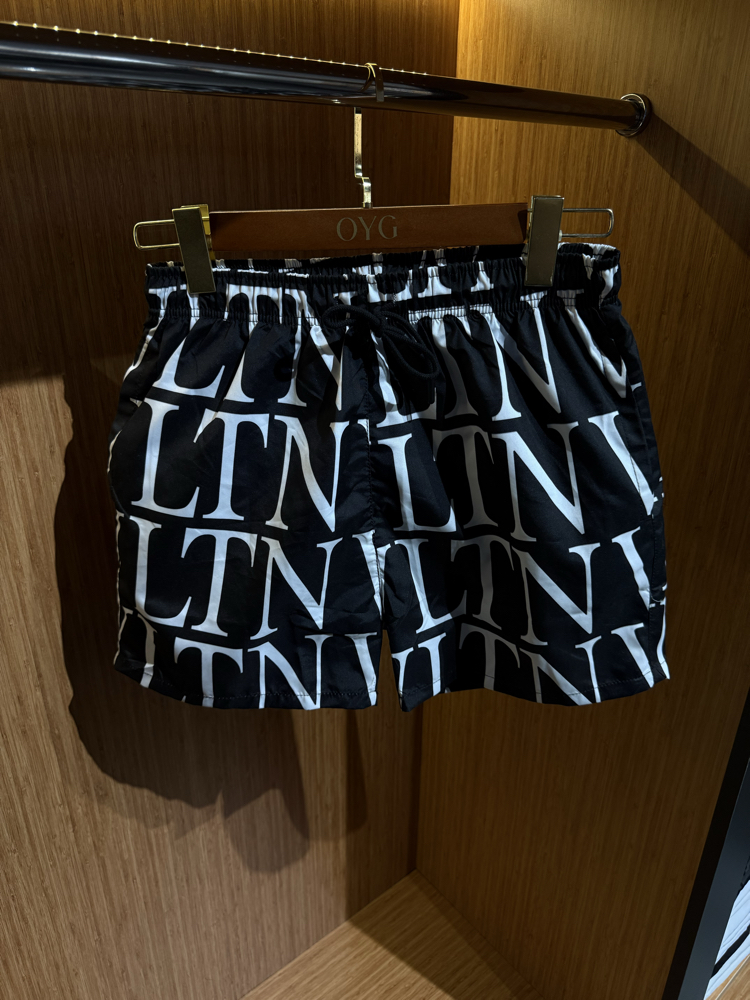 Vltn Premium Deniz Şortu | Siyah