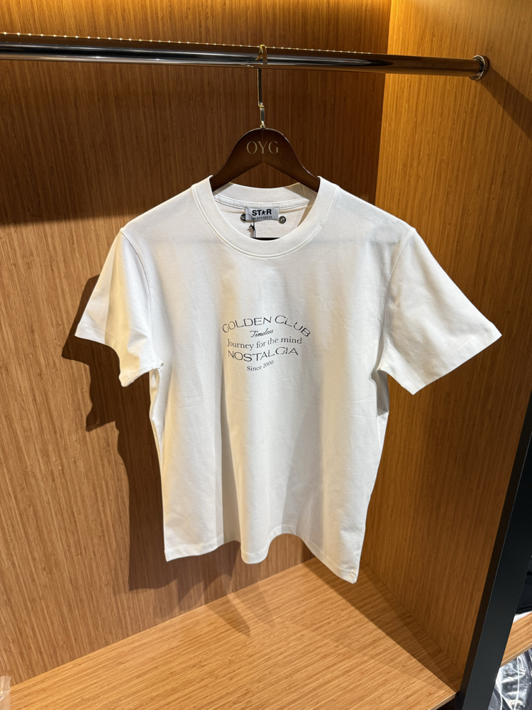 Golden Goose Premium T-Shirt | Beyaz