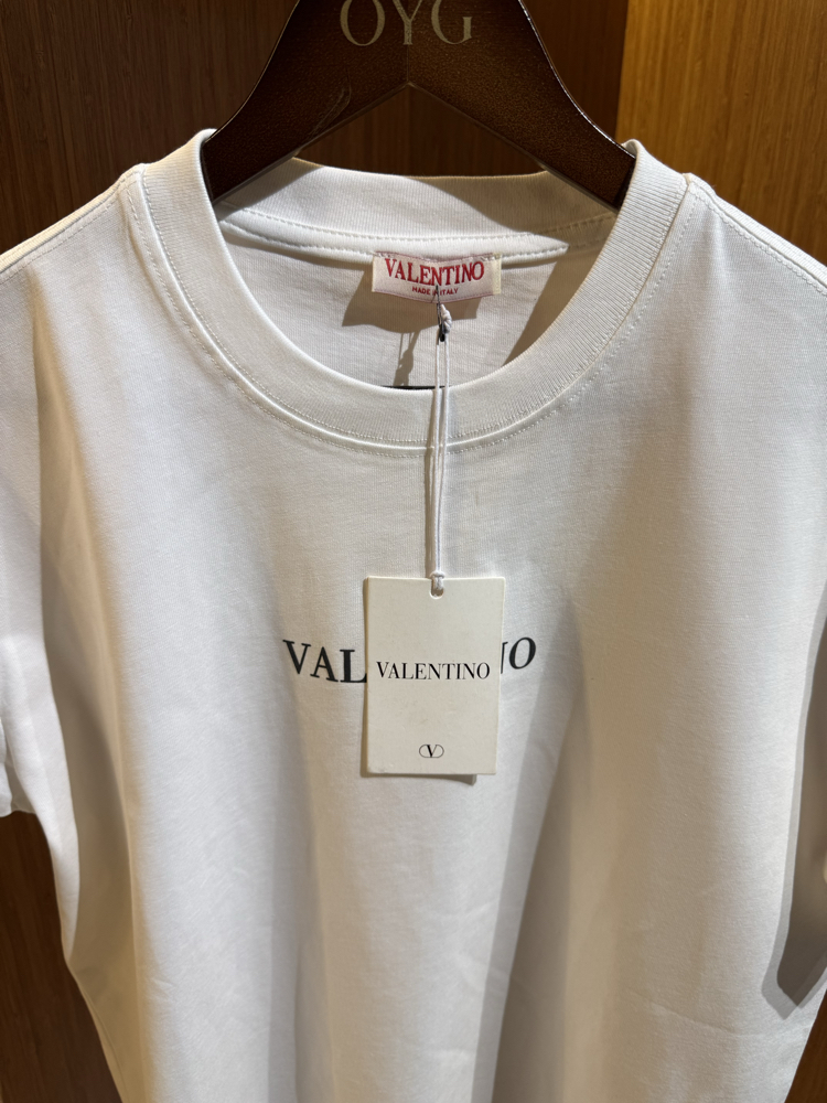 Valentino Premium T-Shirt | Beyaz