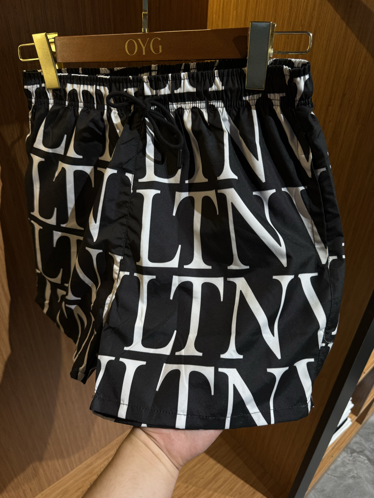 Vltn Premium Deniz Şortu | Siyah