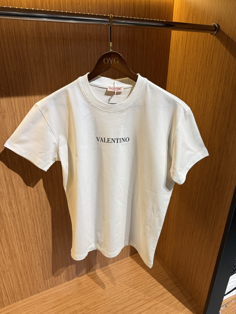 Valentino Premium T-Shirt | Beyaz