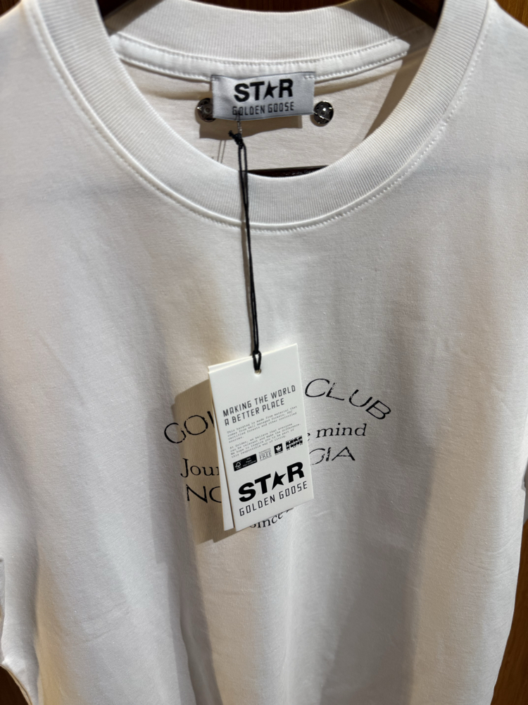 Golden Goose Premium T-Shirt | Beyaz