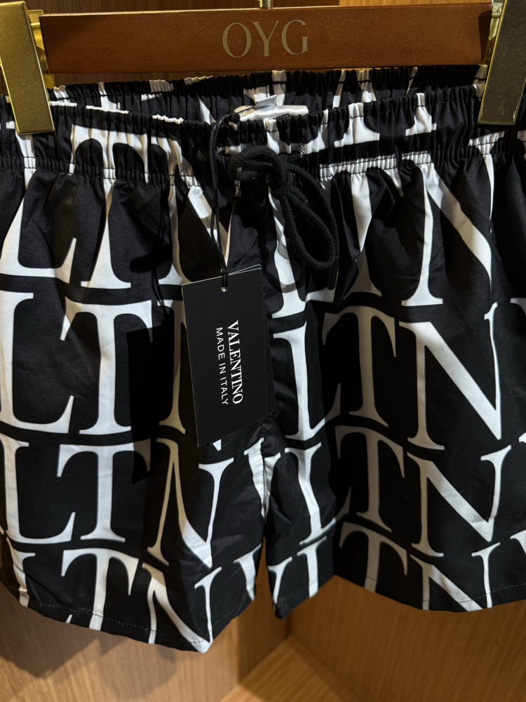 Vltn Premium Deniz Şortu | Siyah