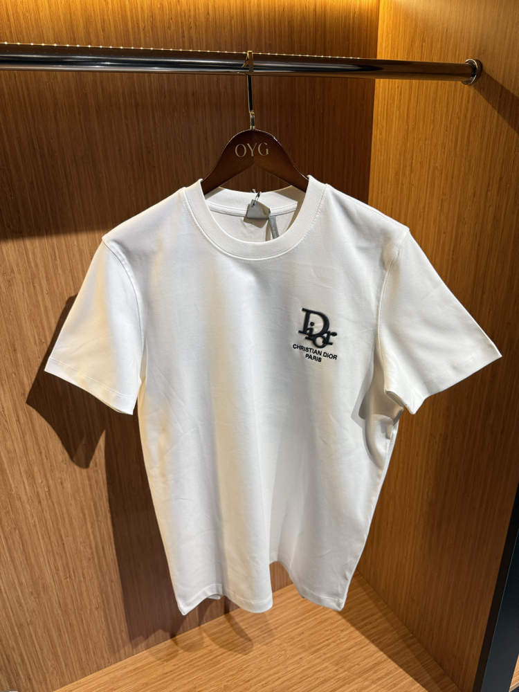 Dior İthal T-Shirt | Beyaz
