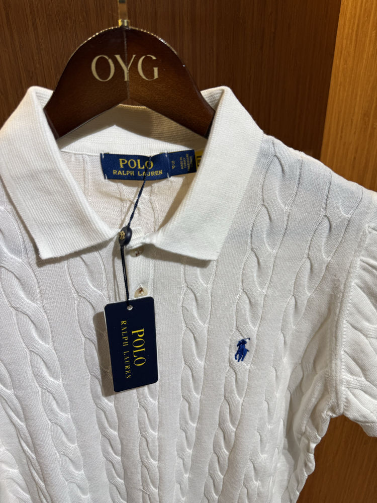 RL Premium Triko Polo Yaka | Beyaz
