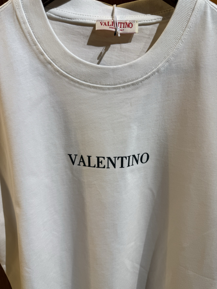 Valentino Premium T-Shirt | Beyaz