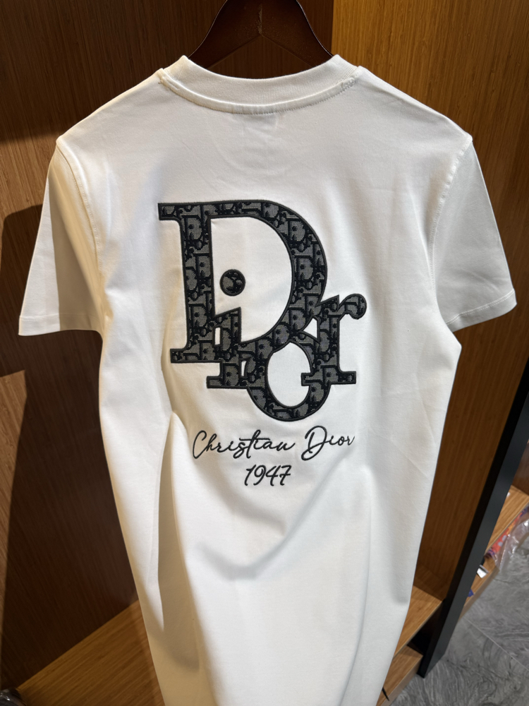 Dior İthal T-Shirt | Beyaz