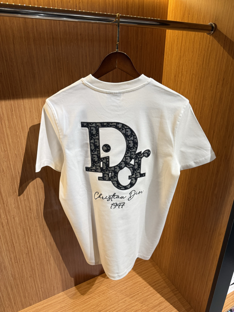 Dior İthal T-Shirt | Beyaz