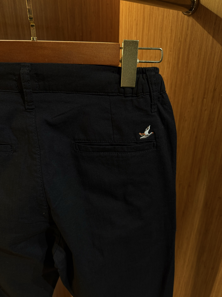 BC Premium Keten Pantolon | Siyah