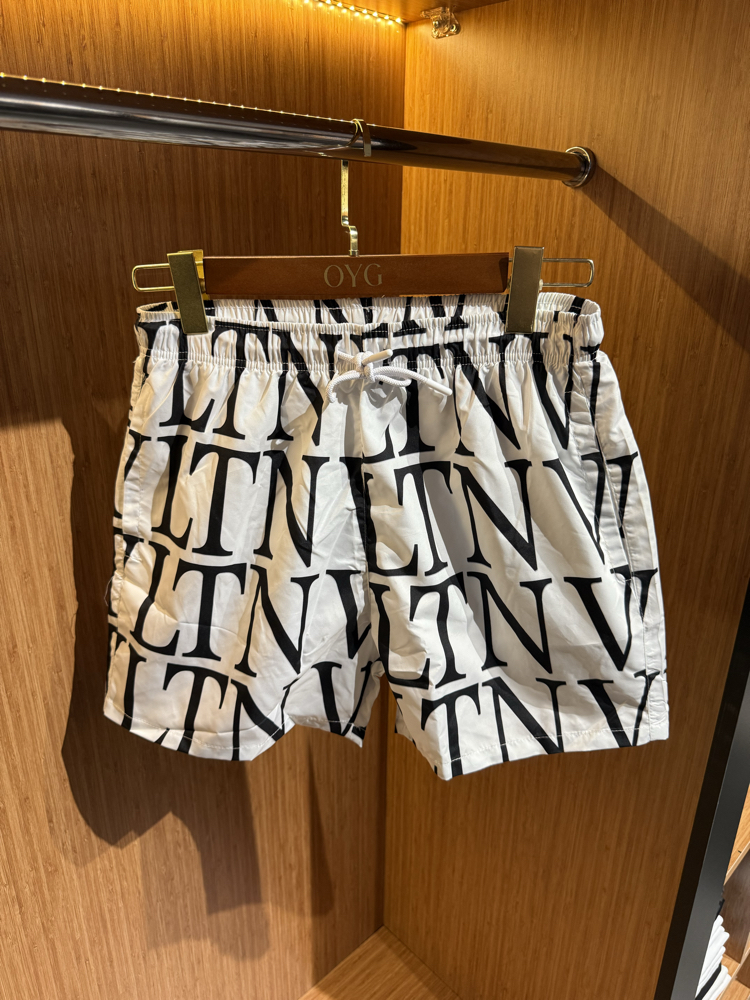 Vltn Premium Deniz Şortu | Beyaz