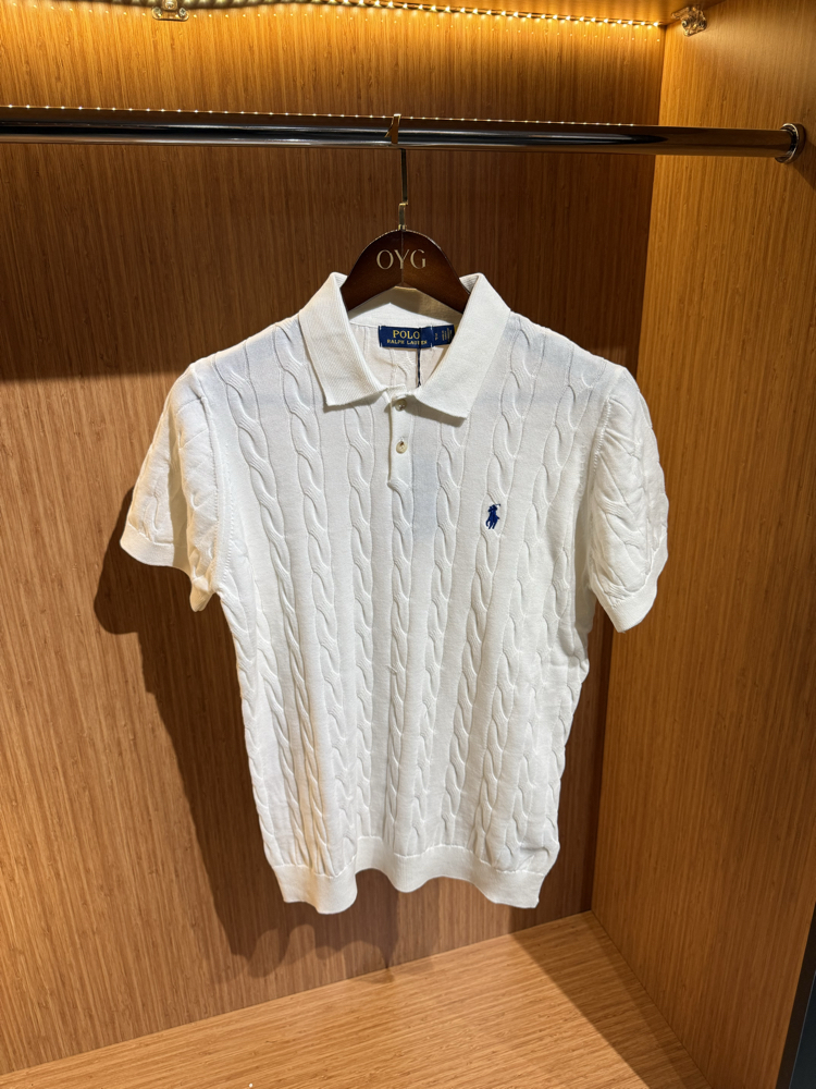 RL Premium Triko Polo Yaka | Beyaz