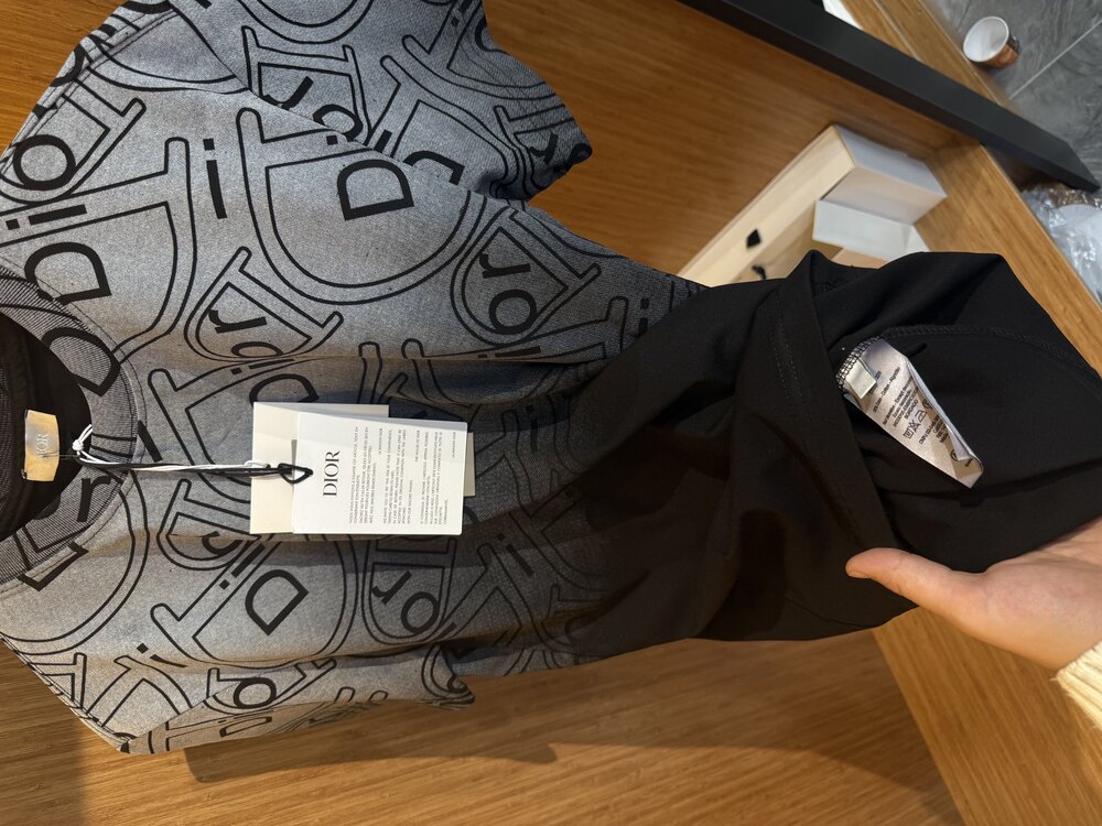 Dior Premium T-Shirt | Siyah