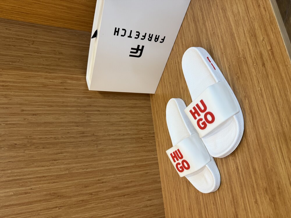 Hugo Premium Terlik | Beyaz