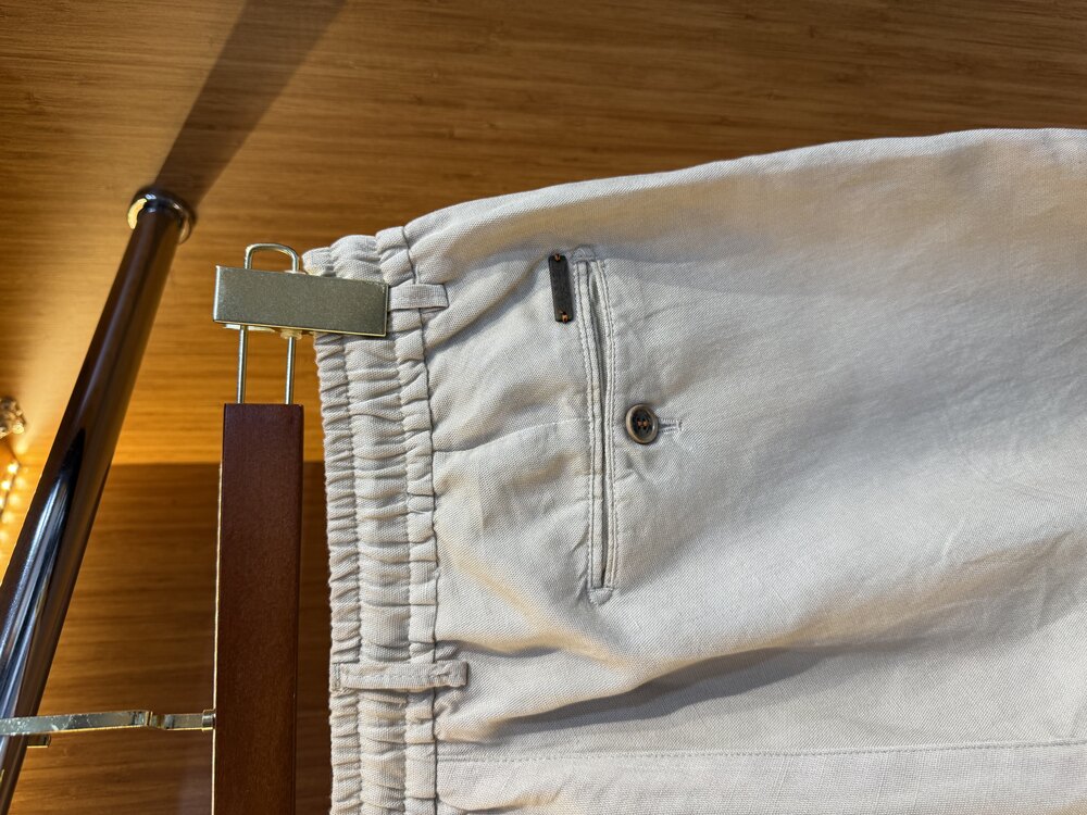 Loro Piana Premium Keten Şort 