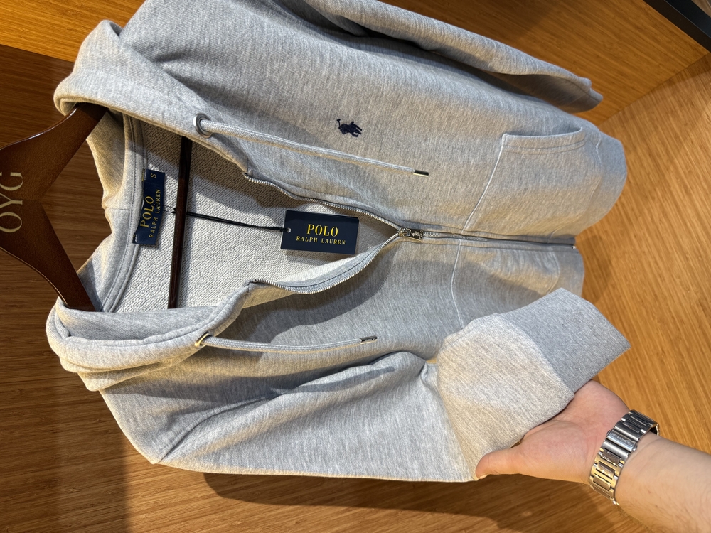 RL Premium Full Zip Hoodie | Gri