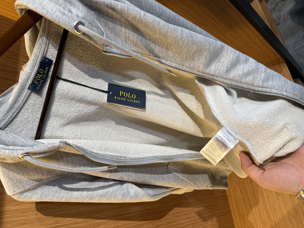 RL Premium Full Zip Hoodie | Gri