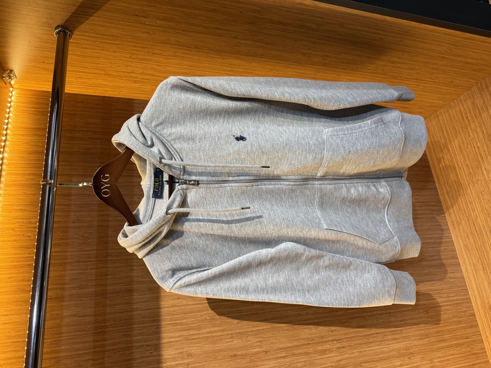 RL Premium Full Zip Hoodie | Gri