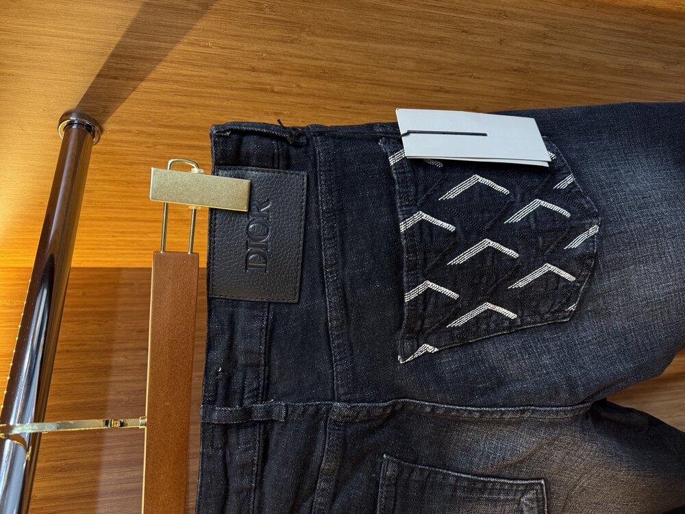 Dior Premium Jean | Siyah