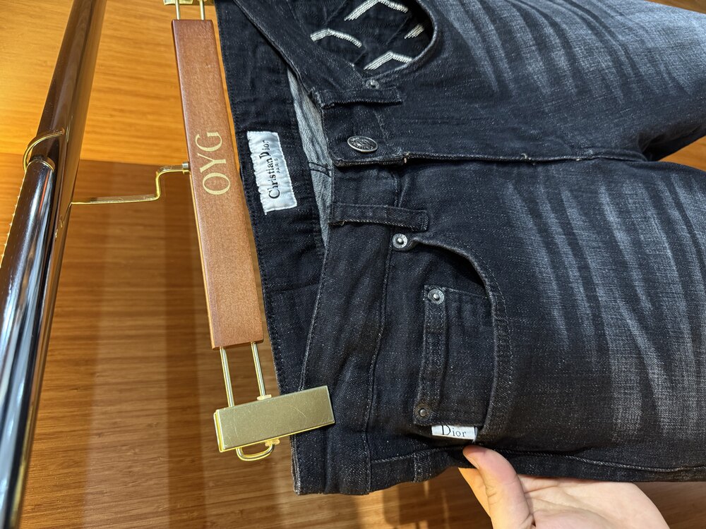 Dior Premium Jean | Siyah