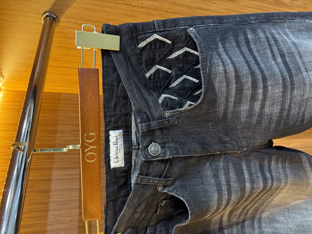 Dior Premium Jean | Siyah