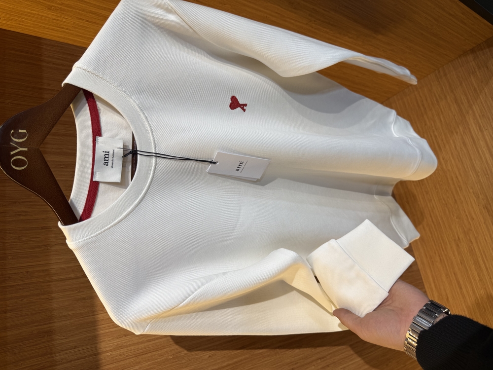 Ami Premium Sweat | Beyaz