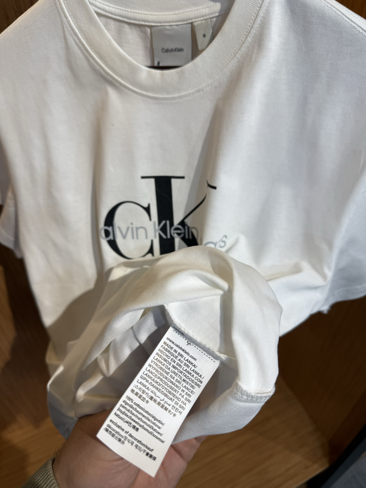CK Premium T-Shirt | Beyaz 