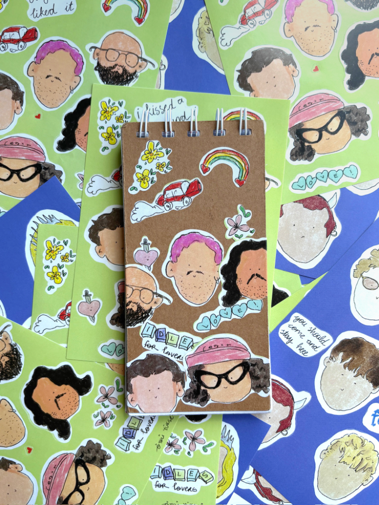 Idles Sticker Seti A6