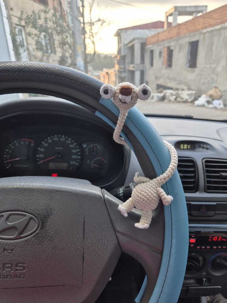 El Yapımı Amigurumi Uzun Boylu Sid