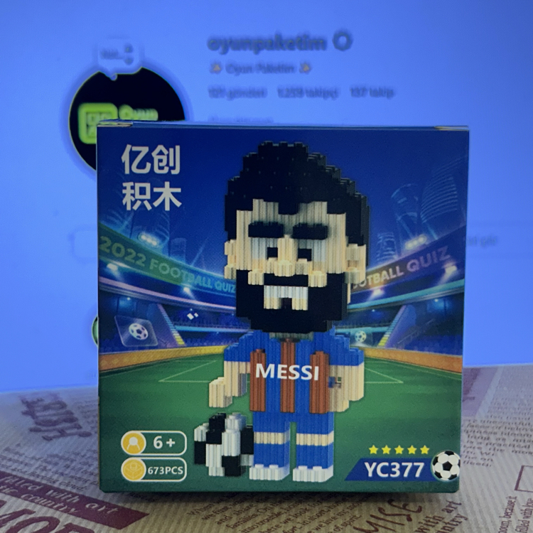 Messi Büyük Pixel