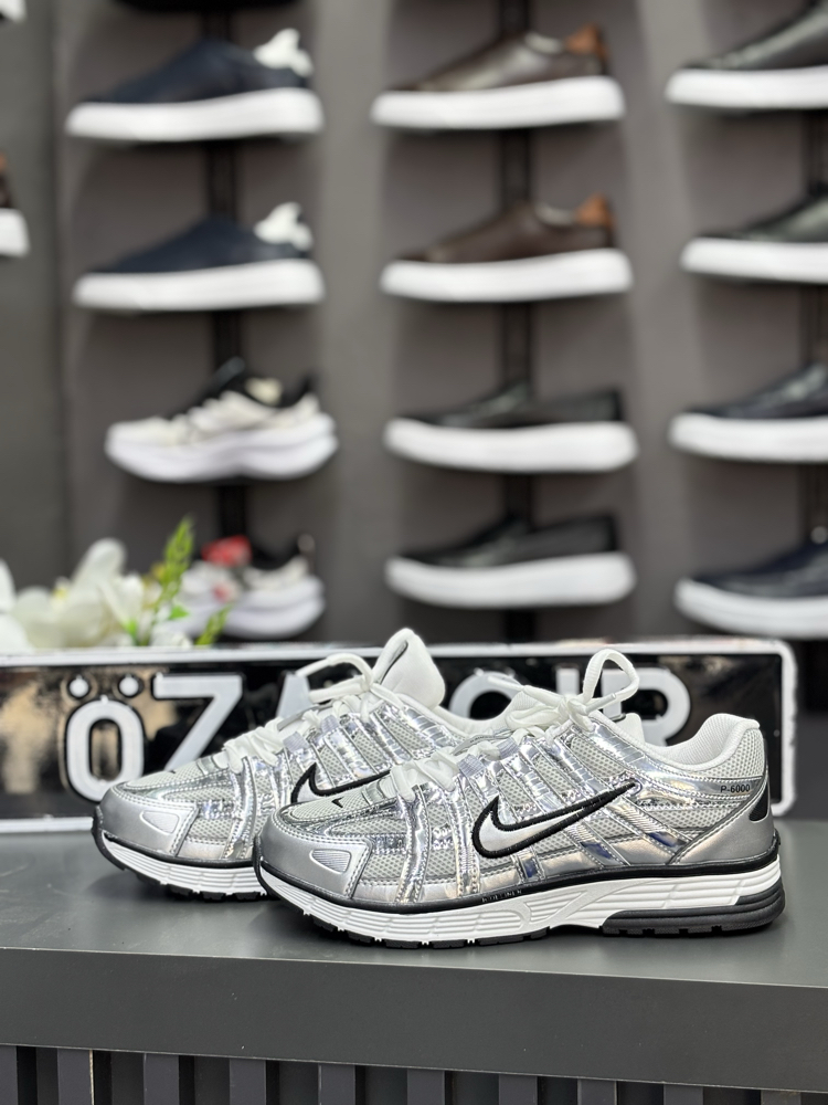 Nike P-6000 Gri (Metalik Gri / Silver) Spor Ayakkabı