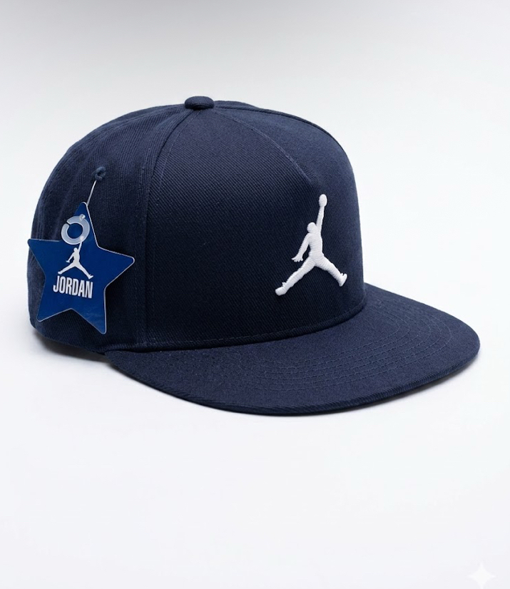 Nike Jordan Jumpman Logolu Lacivert Snapback Şapka