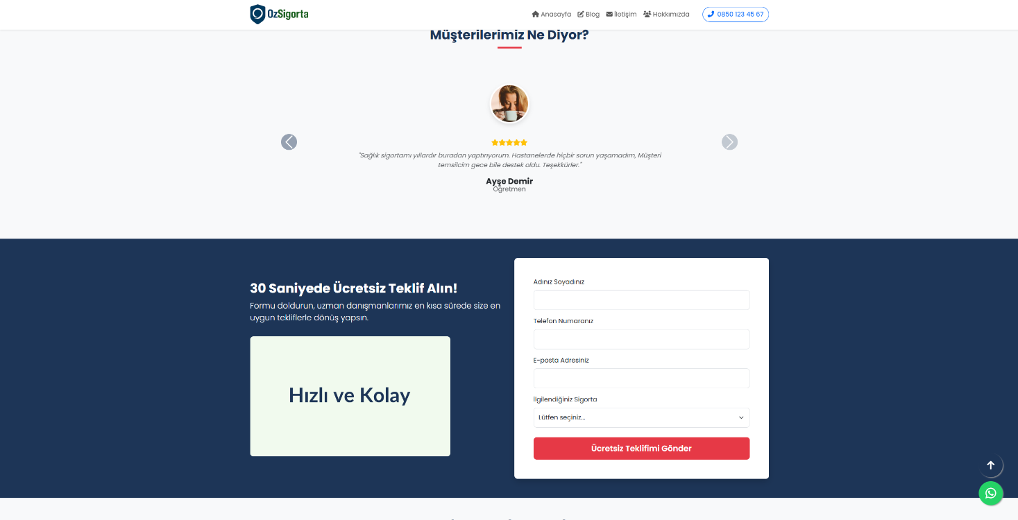 OzSigorta - Yeni Nesil Sigorta Takip ve Yönetim Sistemi | Tek Seferlik Lisans