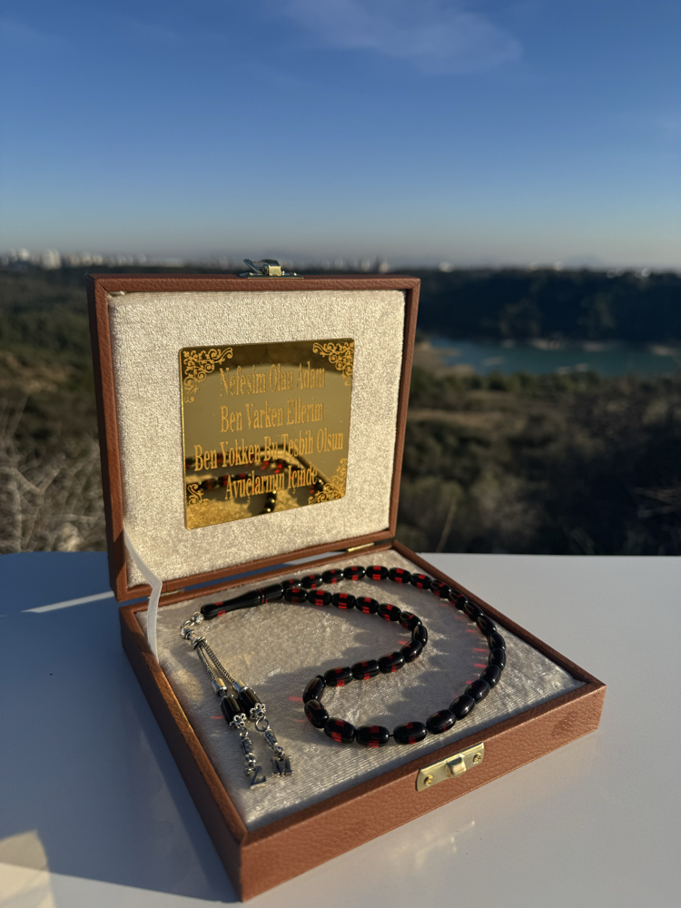 Hediyelik sürmeli ateş kehribarı